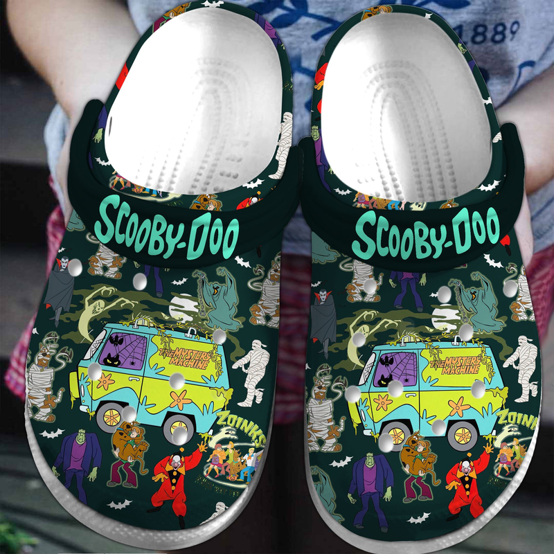 Breathable Scooby Doo Clogs, Clogs Unisex-Adult Classic Printed