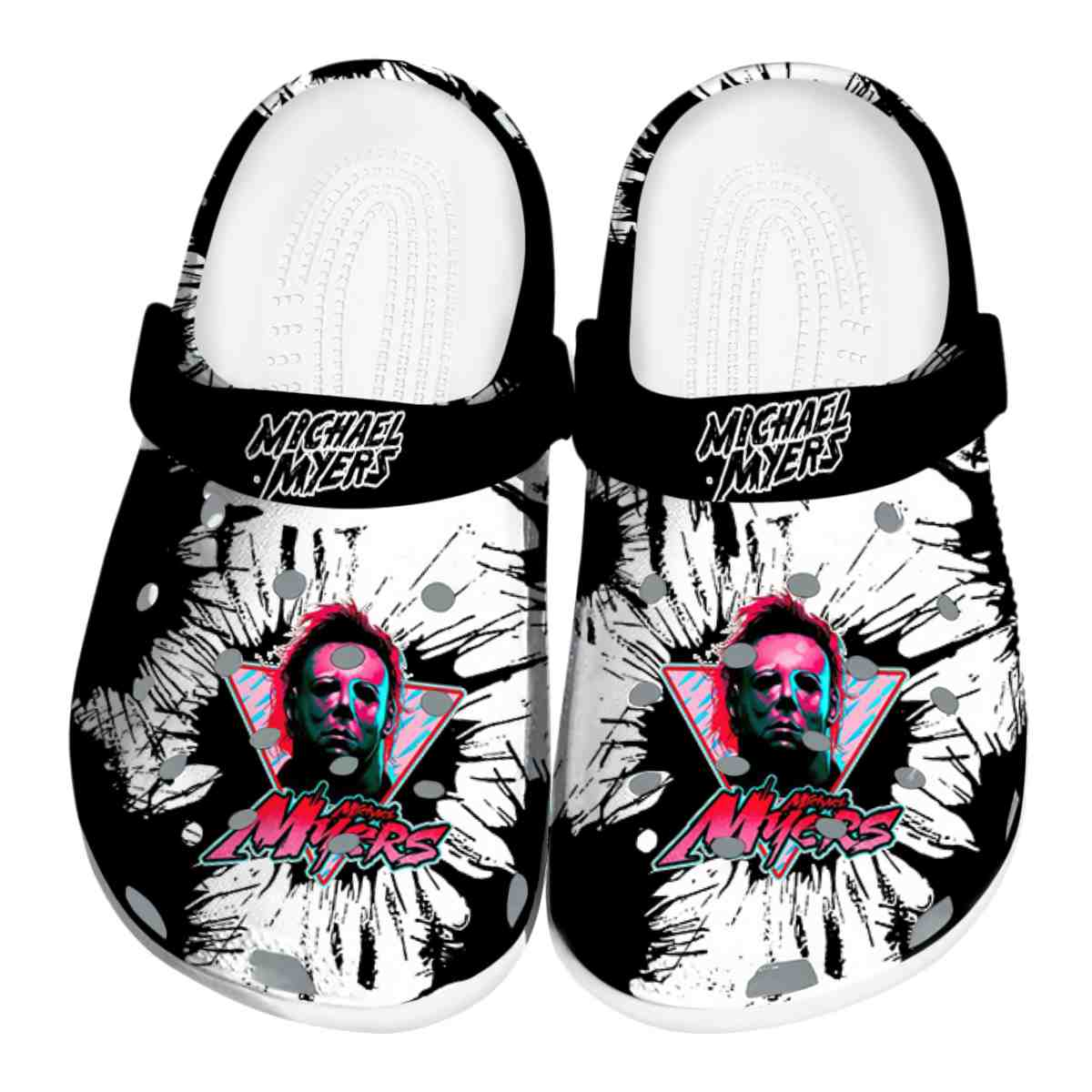 Customized & Exclusive Michael Myers Clogs, The best Halloween Gift idea