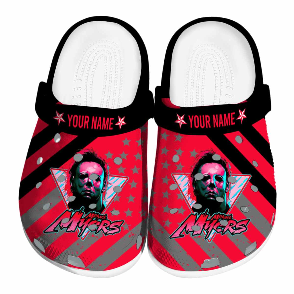 Customized & Stylish Michael Myers Clogs, Clogs Unisex-Adult Classic Printed