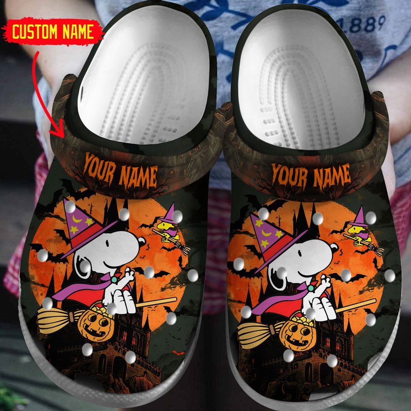 Customized Snoopy Clogs, Clogs Unisex-Adult Classic Printed