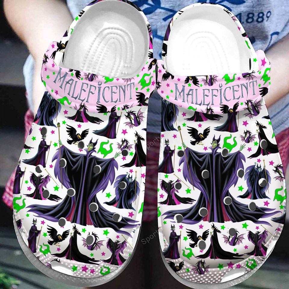 Lightweight And Comfortable Maleficent Clogs, Impressive Birthday Gift
