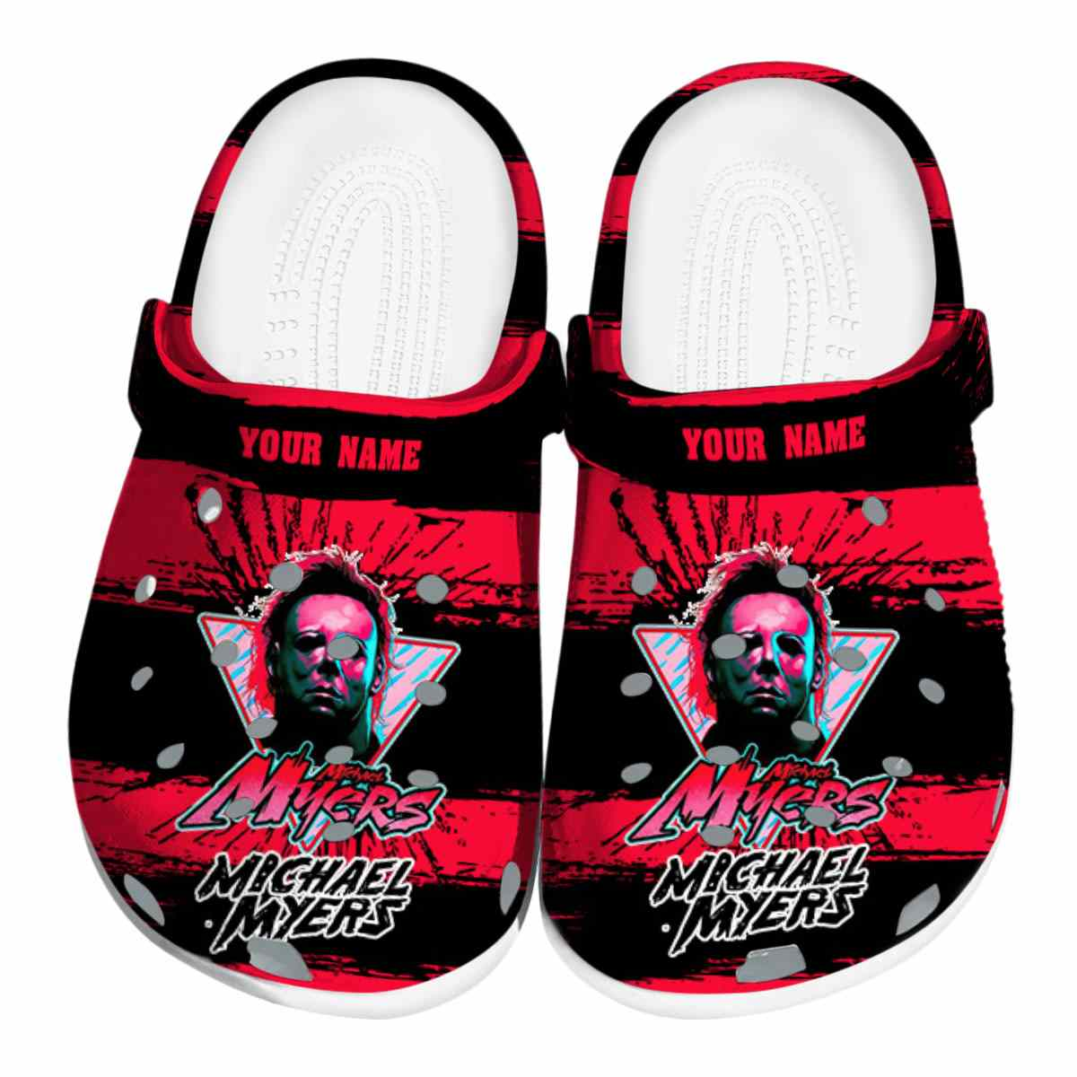 Non-slip And Comfort Clogs Michael Myers Horror Movie Character Design, Buy more save more!