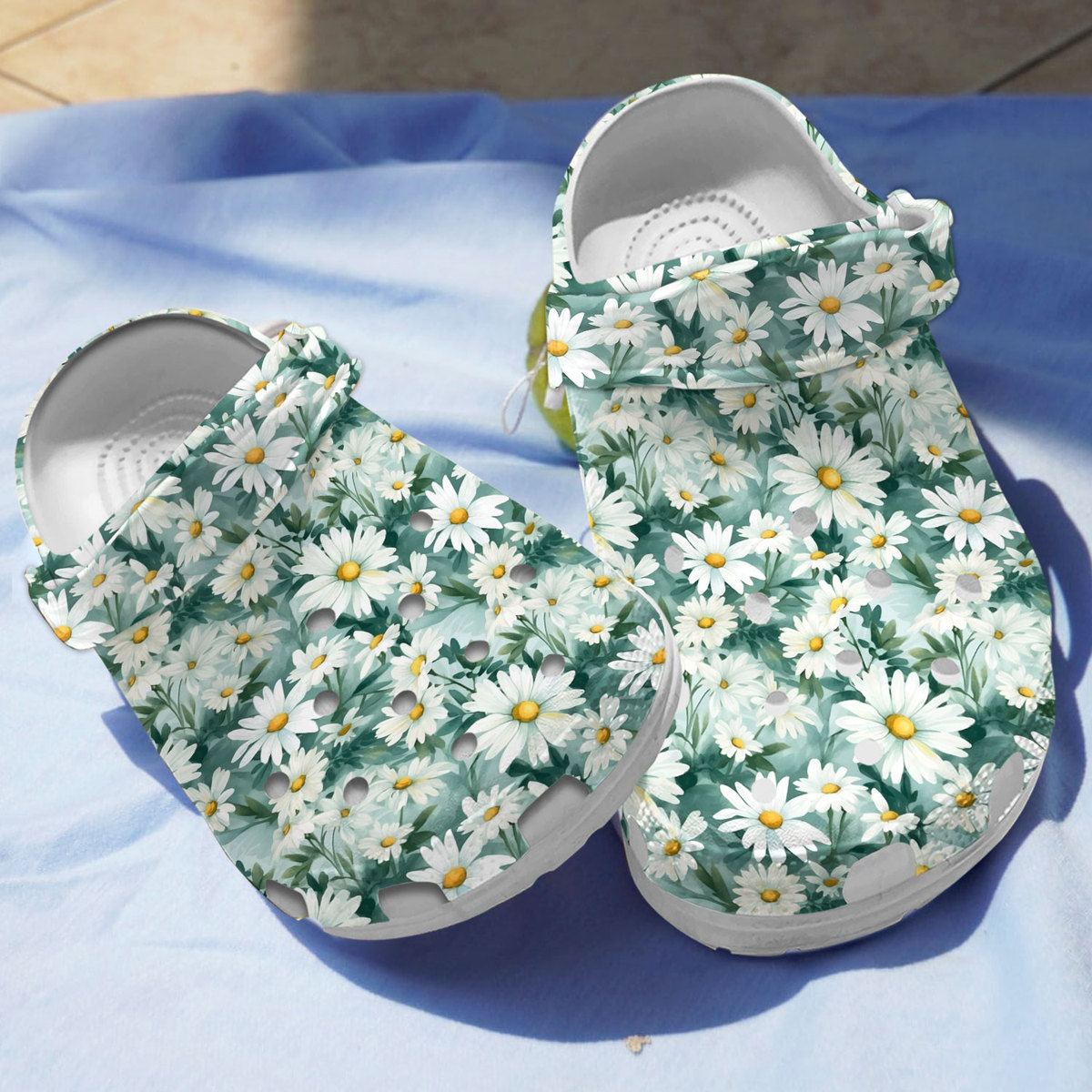 Non-slip And Lightweight Daisy Flower Classic Clogs, Shop Now For The Best Price