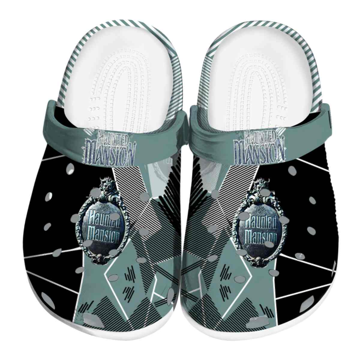 Non-slip And Unisex Haunted Mansion Clogs, Iconic Clogs Comfort, Perfect For Relaxing At Home