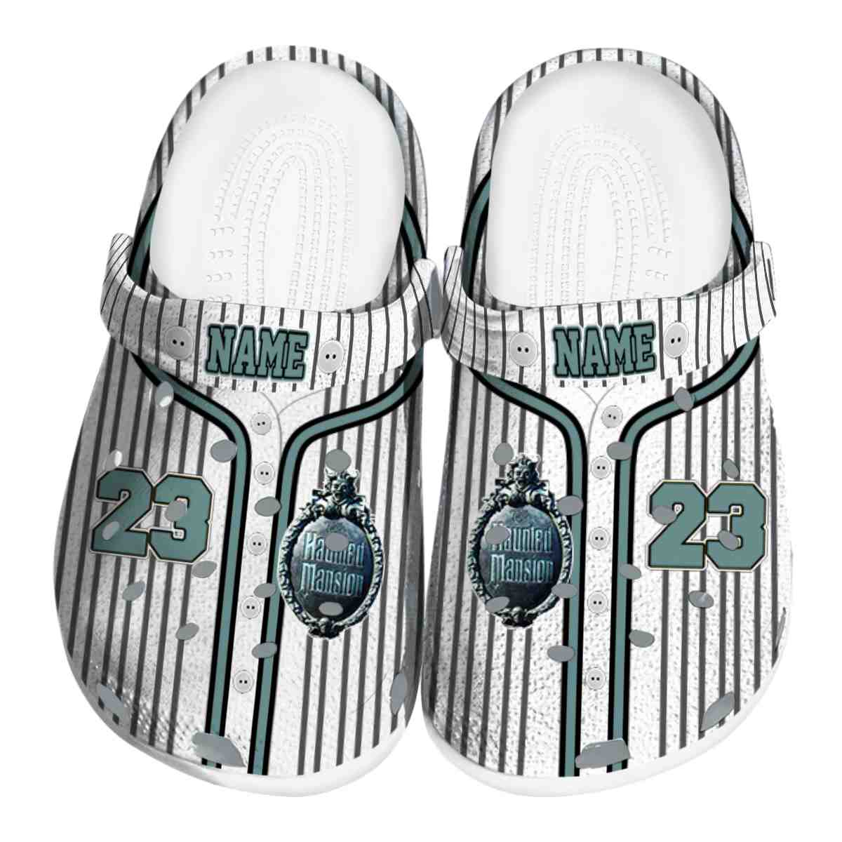 Personalized And Lined Clogs Haunted Mansion Series Clogs, Best Price For Everyday