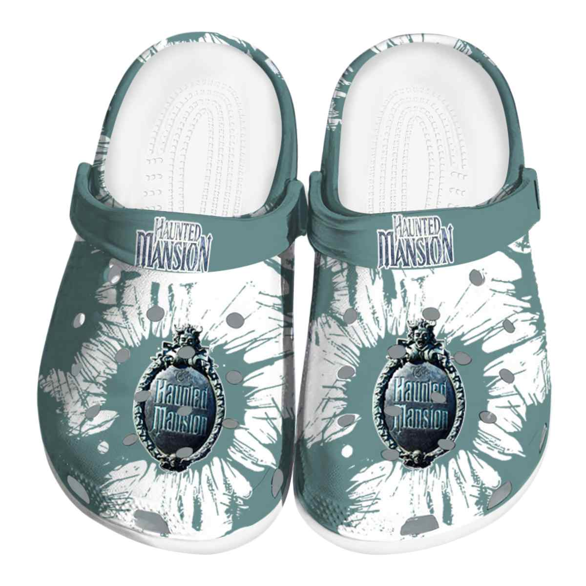 Water-proof & Customized Haunted Mansion Clogs, Easy To Clean & Slip Resistant