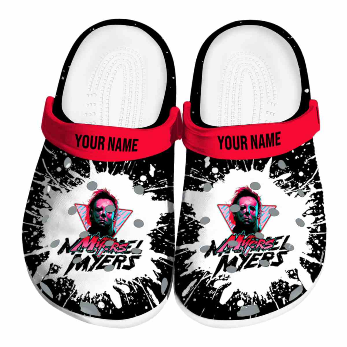 Water-Resistant Customize Clogs Michael Myers Version, Worldwide Shipping Service