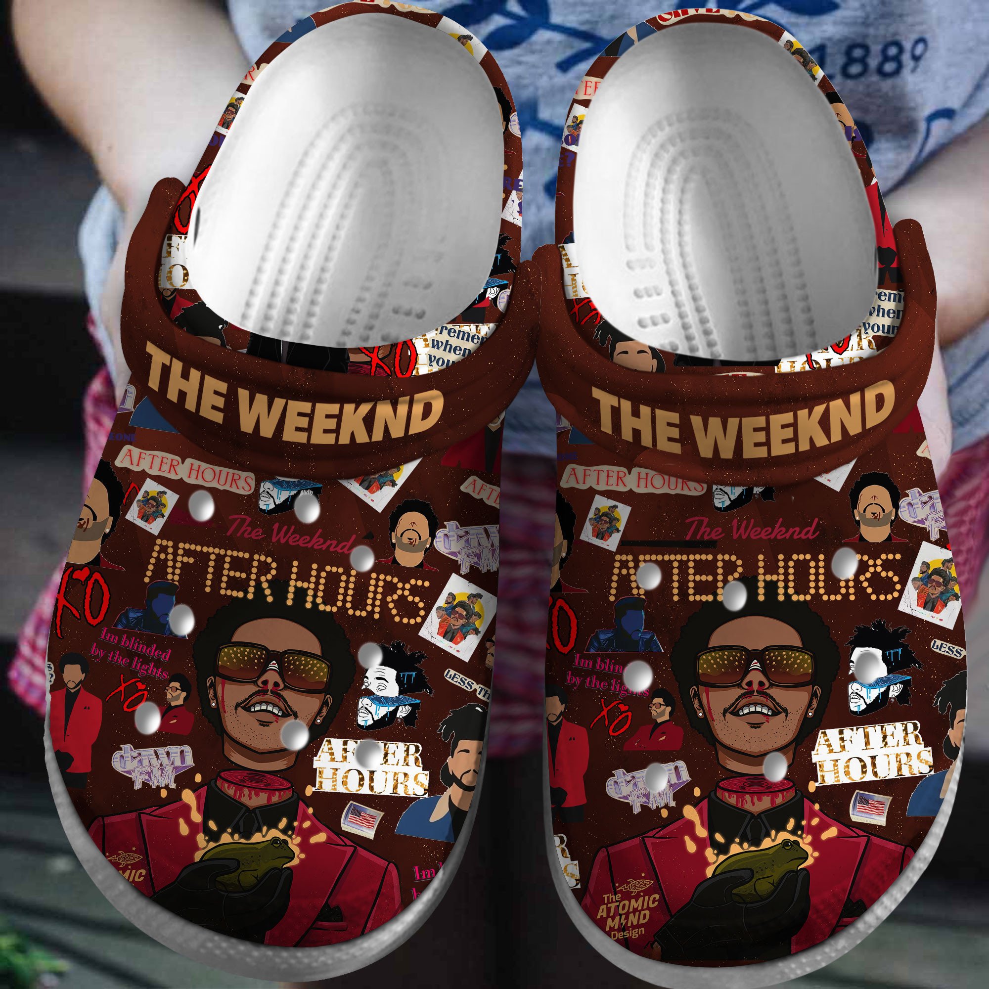 Classic After Hours - The Weeknd Album Clogs, Iconic Clogs Comfort