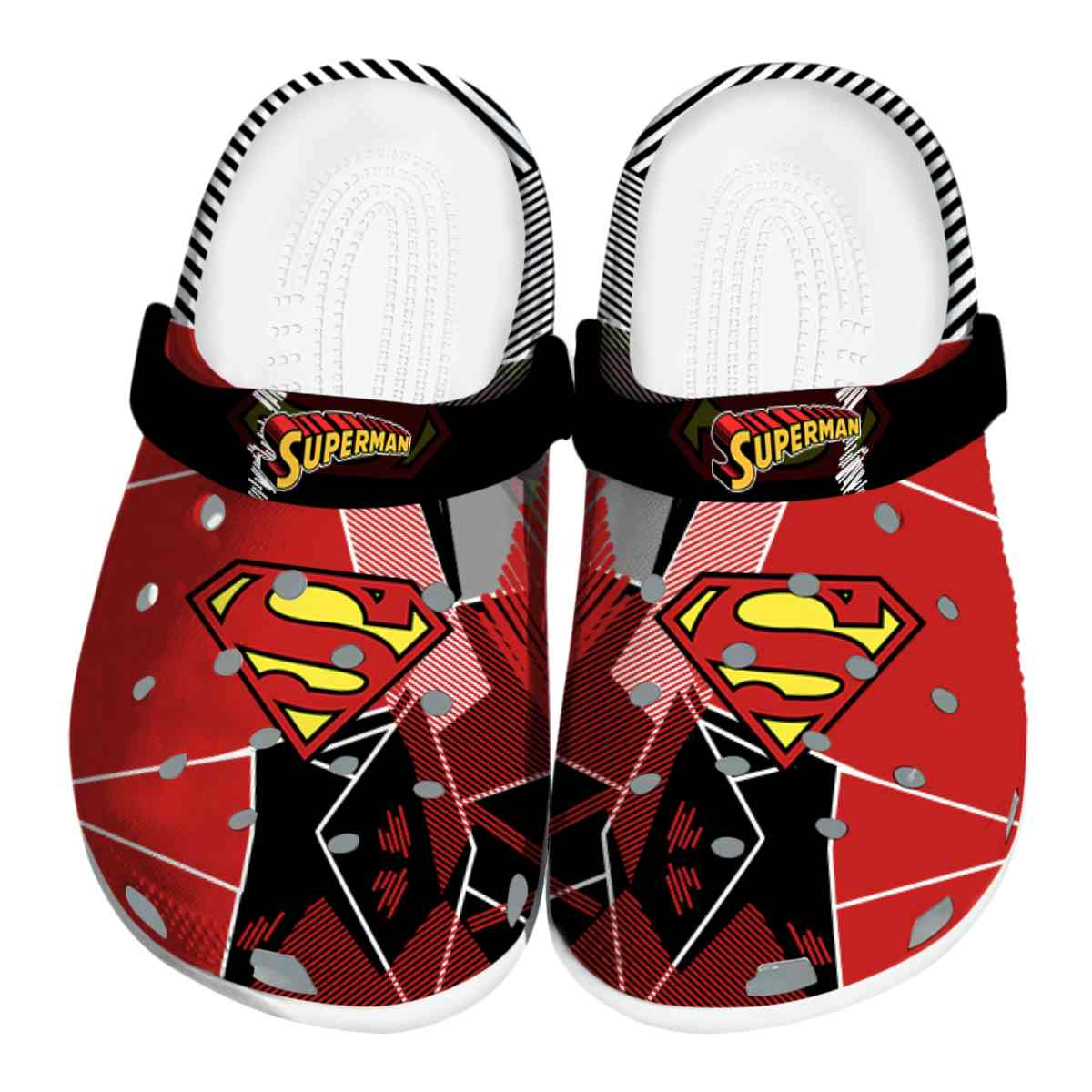 Good-looking & Cool Superman Design Clogs, Protect Your Feet