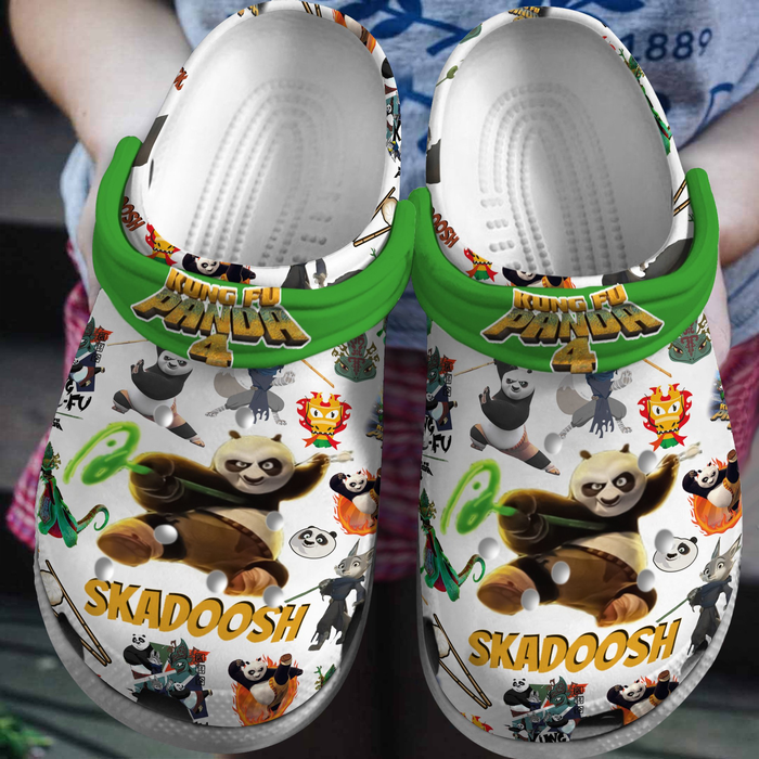New Design Kung Fu Panda 4 Cartoon Clogs, Shop Now For The Best Price