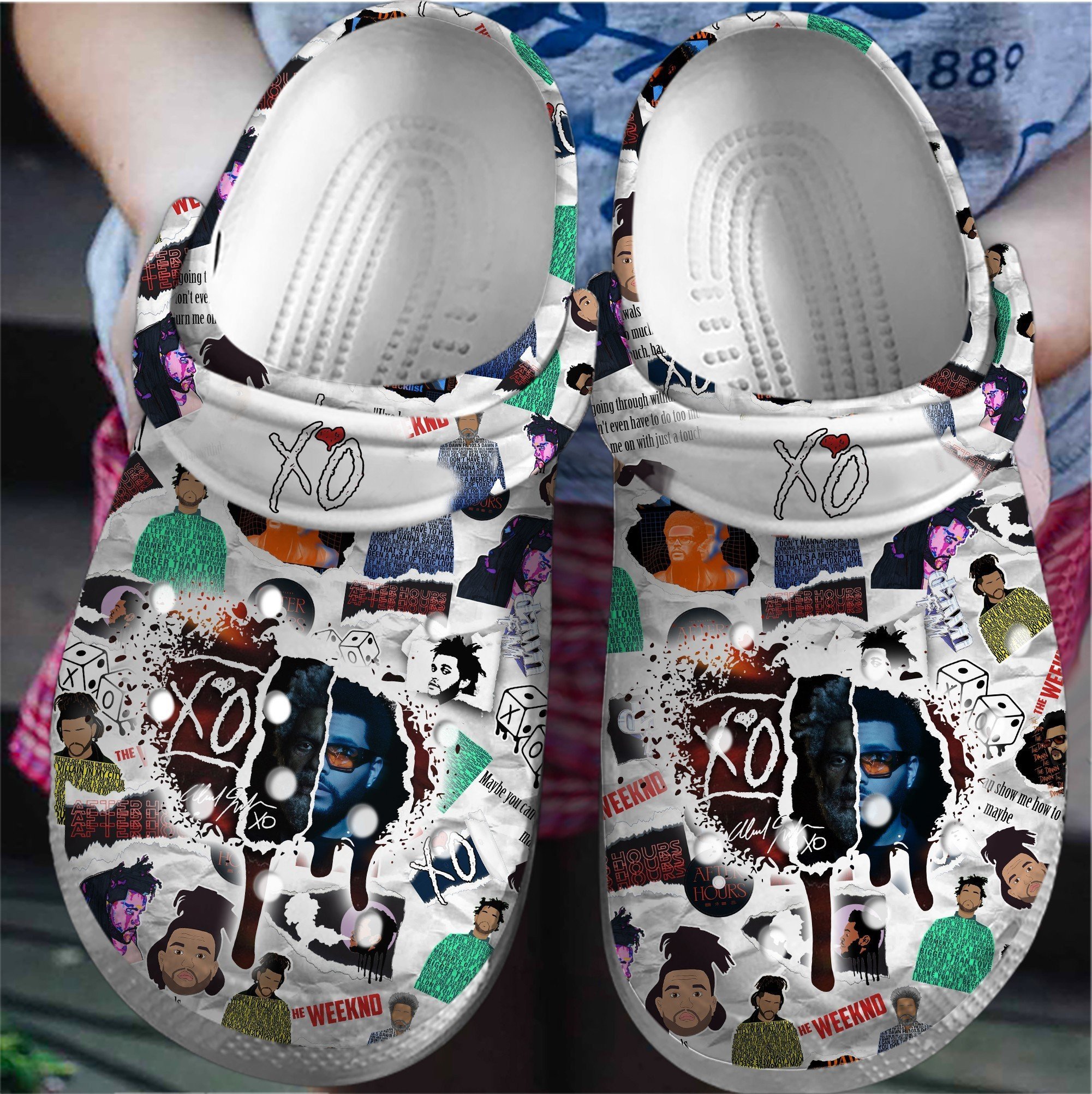 Special & Rare Clogs Ethiopian Artist The Weeknd Clogs, Bring Joy and Excitement