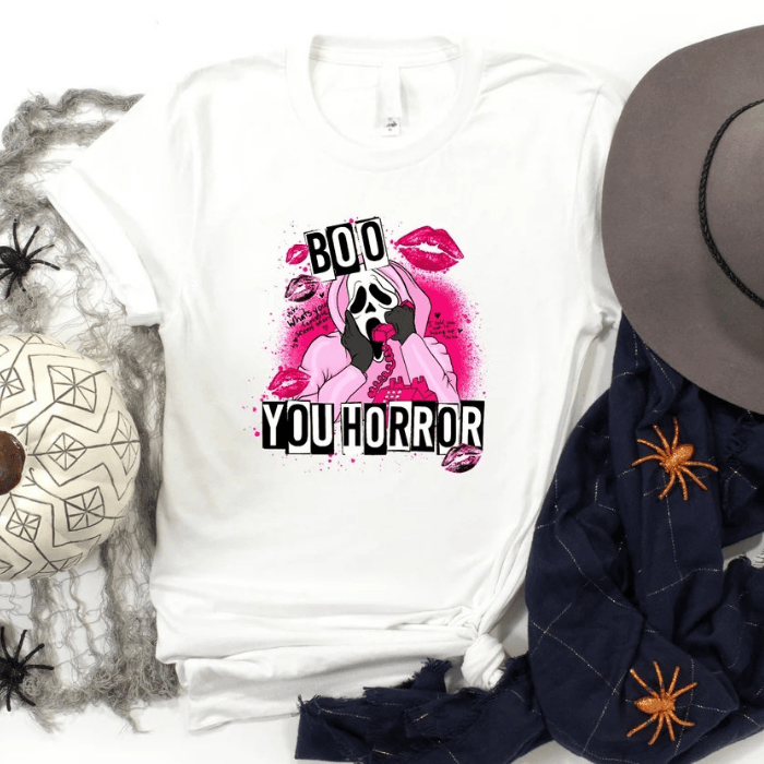 Boo Your Horror The Scream Halloween T-Shirts