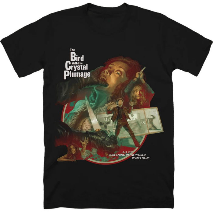 Classic Cool The Bird With The Crystal Plumage T-Shirts