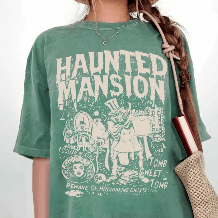 Comfortable Shirt Haunted Mansion Halloween T-Shirts