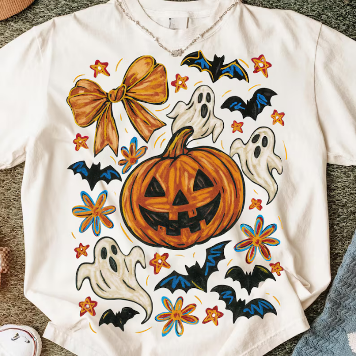 Comfortable Shirt Spooky Halloween T-Shirts