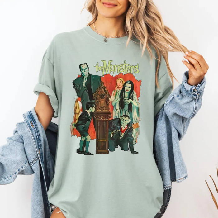 Cool Classic The Munsters Halloween T-Shirts