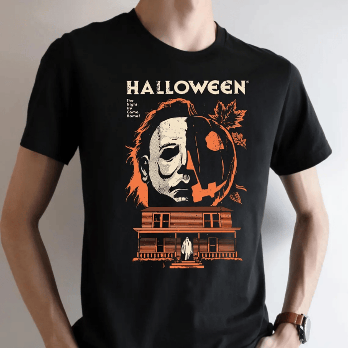 Cool Design Michael Myers The Night He Came Home Halloween T-Shirts