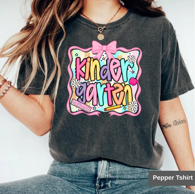 Cute Comeback To School Kindergarten T-Shirts