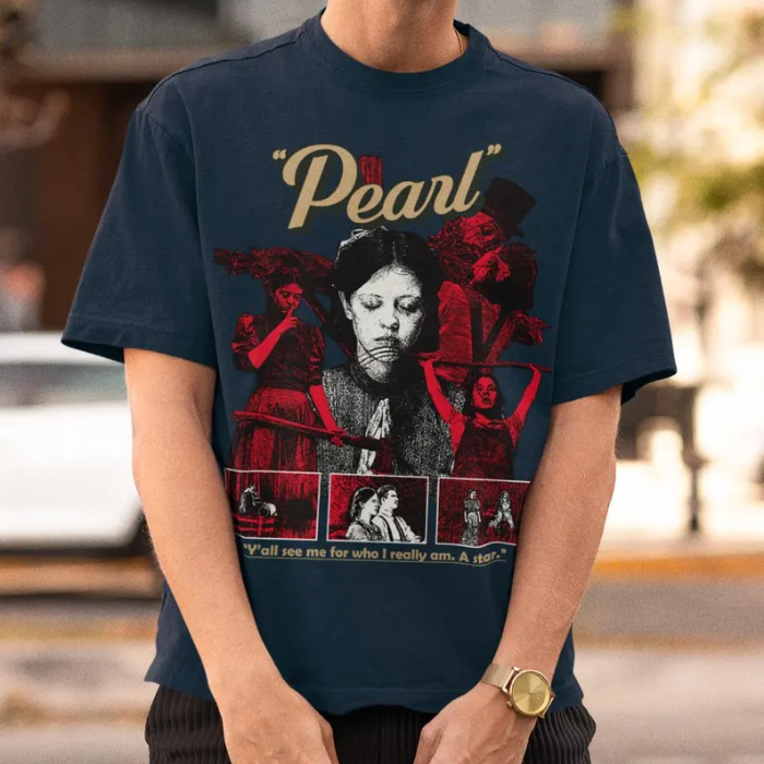 Dramatic Pearl Horror Movie Halloween T-Shirts
