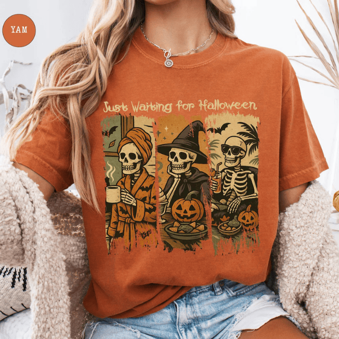 Funny Just Waiting For Halloween So Long T-Shirts