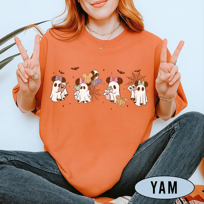 Halloween Style Minnie The Boo Ghost Lovely T-Shirts