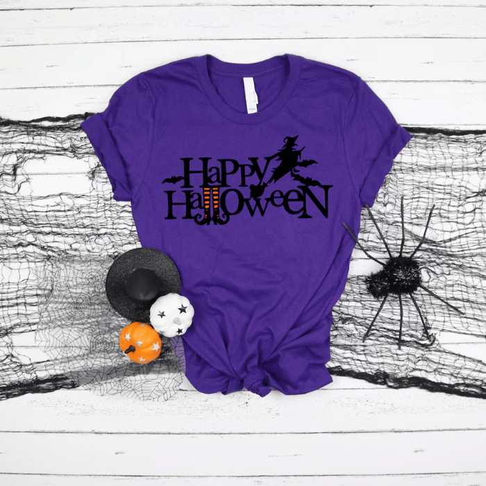Happy Halloween Witch Unique T-Shirts