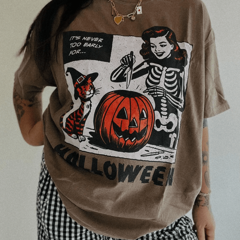 Let's Prepare For Halloween T-Shirts Fast Shipping Worldwide