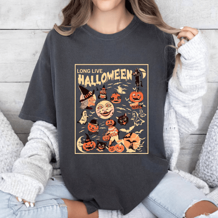 Long Live Halloween Cool T-Shirts