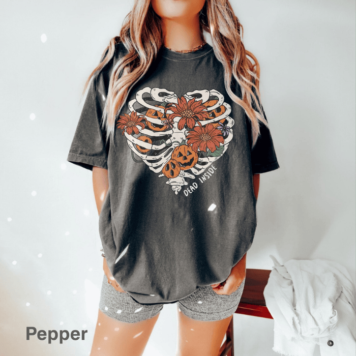 Passionate Love For Halloween Dead Insisde T-Shirts