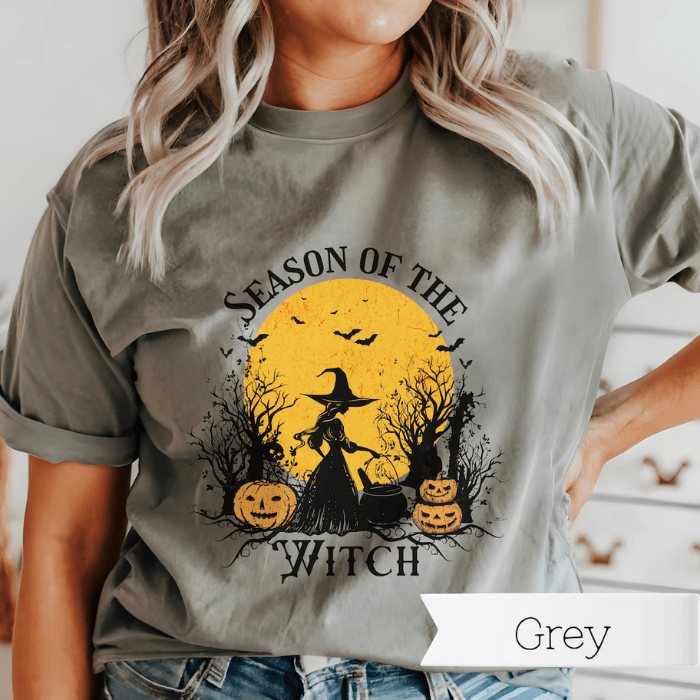 Pretty Season Of The Witch Halloween T-Shirts