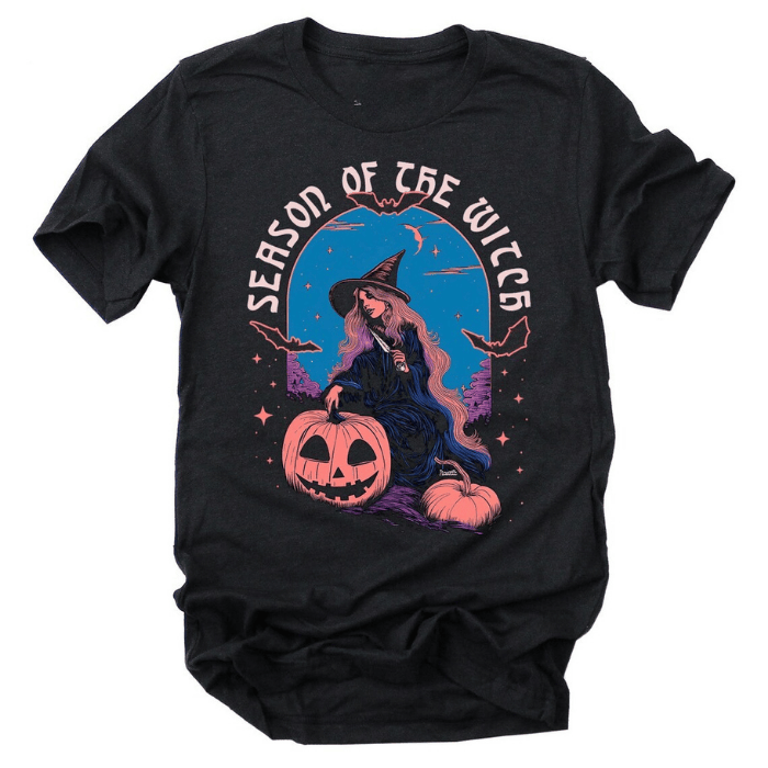 Pretty Season Of The Witch Halloween T-Shirts