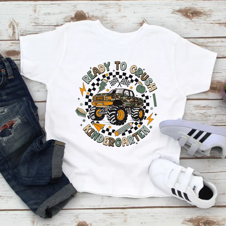Ready To Crush Kindergarten Back To School T-Shirts