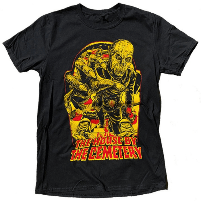 Scary The House By The Cemetery Halloween T-Shirts