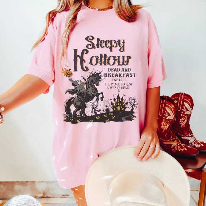 Sleepy Horror Dead And Breakfast Halloween T-Shirts