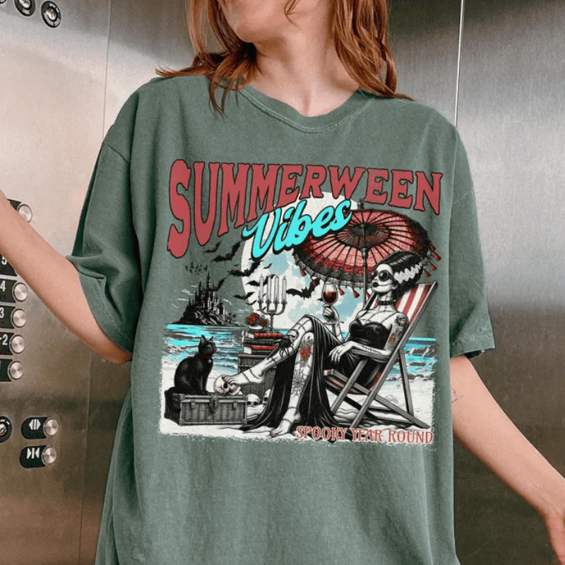 Summerween Vibes For This Halloween T-Shirts