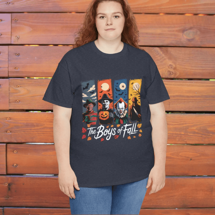 The Boys Of Fall Halloween Horror Character T-Shirts