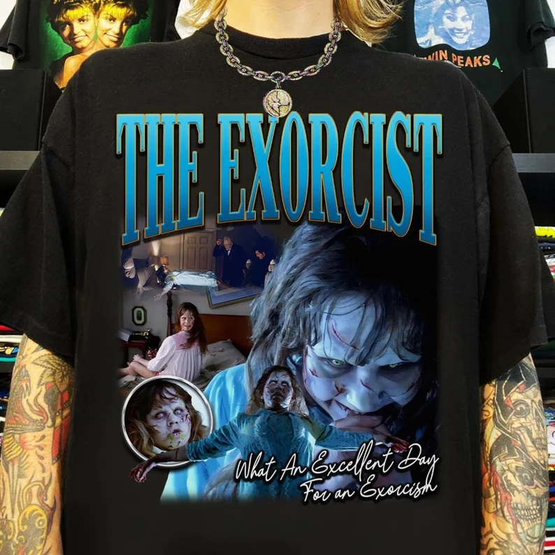 The Exorcist Classic Design Horror Movie Halloween T-Shirts