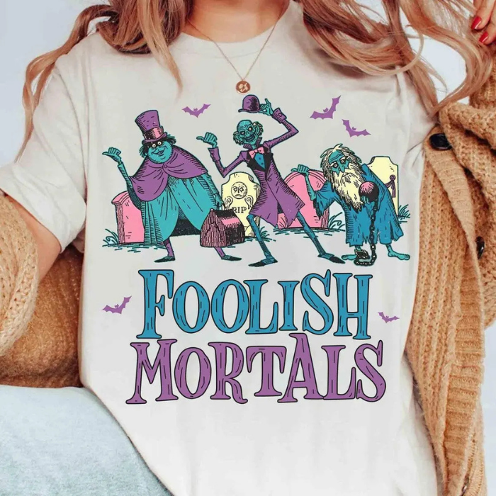 The Foolish Mortal Haunted Mansion Halloween Eve T-Shirts