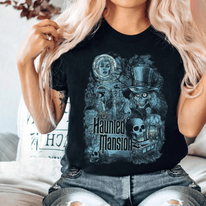The Haunted Mansion Spooky Halloween T-Shirts