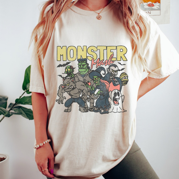 The Monster Mash Cute Halloween T-Shirts