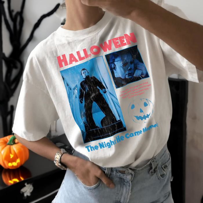 The Night He Came Home Halloween Michael Myers T-Shirts