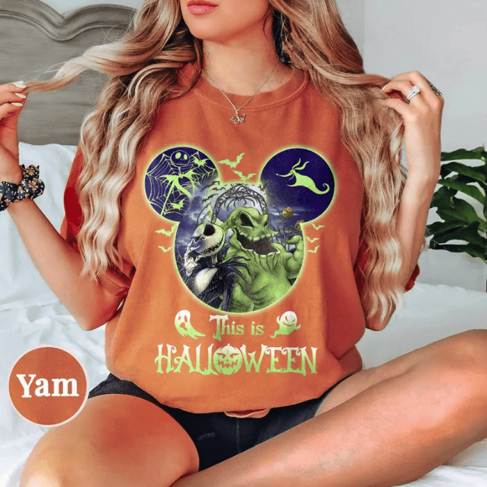 This Is Halloween With Jack Skellington & Oogie Boogie T-Shirts