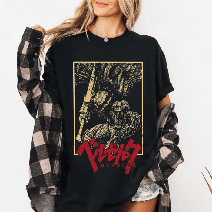 Trendy Cool Berserk Design T-Shirts