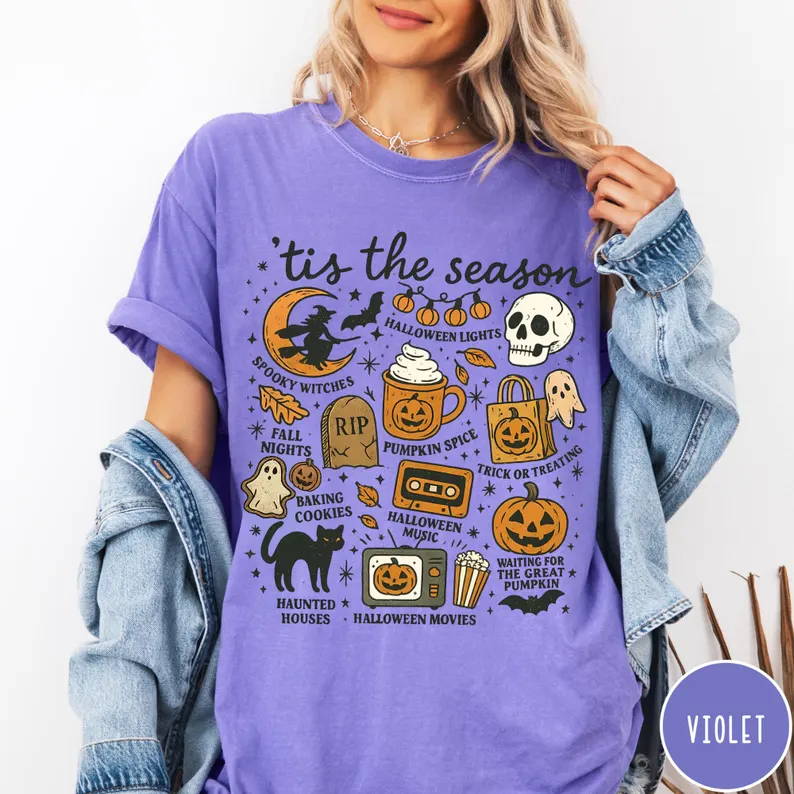 Unisex 'Tis The Season Halloween Section T-Shirts
