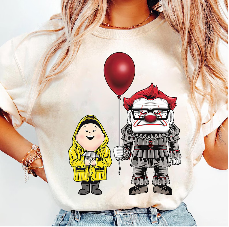 UP x IT Funny Halloween T-Shirts