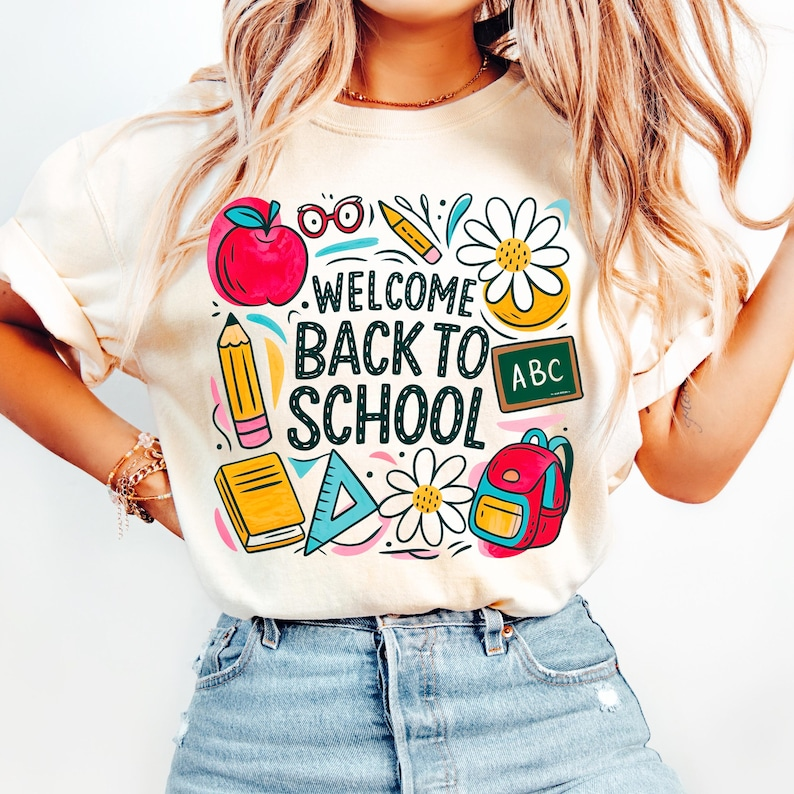 Welcome Back To School T-Shirts Fast Shipping Worldwide