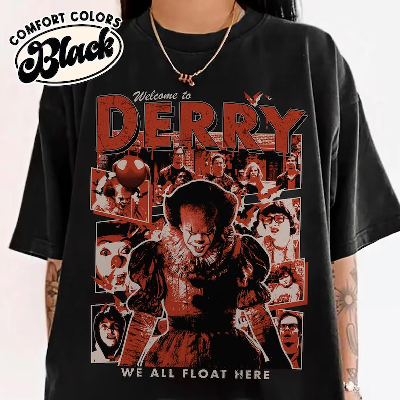 Welcome To Derry IT Penny Wise Halloween T-Shirts