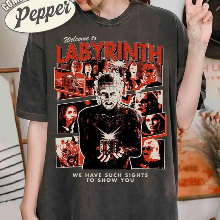 Welcome To Labyrinth Terrifier Halloween T-Shirts