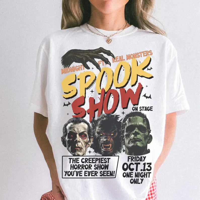 Welcome To The Creepiest Spook Show On Stage T-Shirts