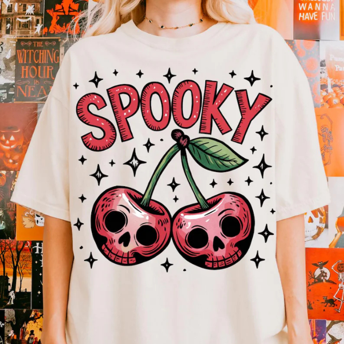Your Cherry Boom Boom Spooky Halloween T-Shirts